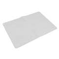 Gray silicone waterproof non-slip placemat for kids, heat insulation pad designed for baby and kids pretend play table setting.