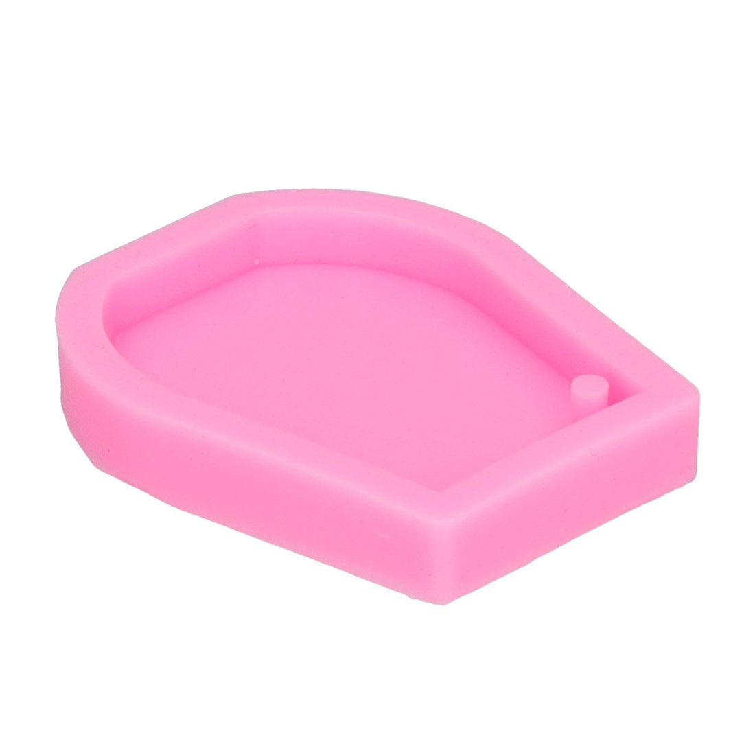 Silicone mold in wine glass shape for fondant or chocolate cake decoration, heat resistant from -40°C to 230°C.
