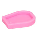 Silicone mold shaped like a wine glass for fondant or chocolate cake decorations, suitable for temperatures from -40°C to 230°C.