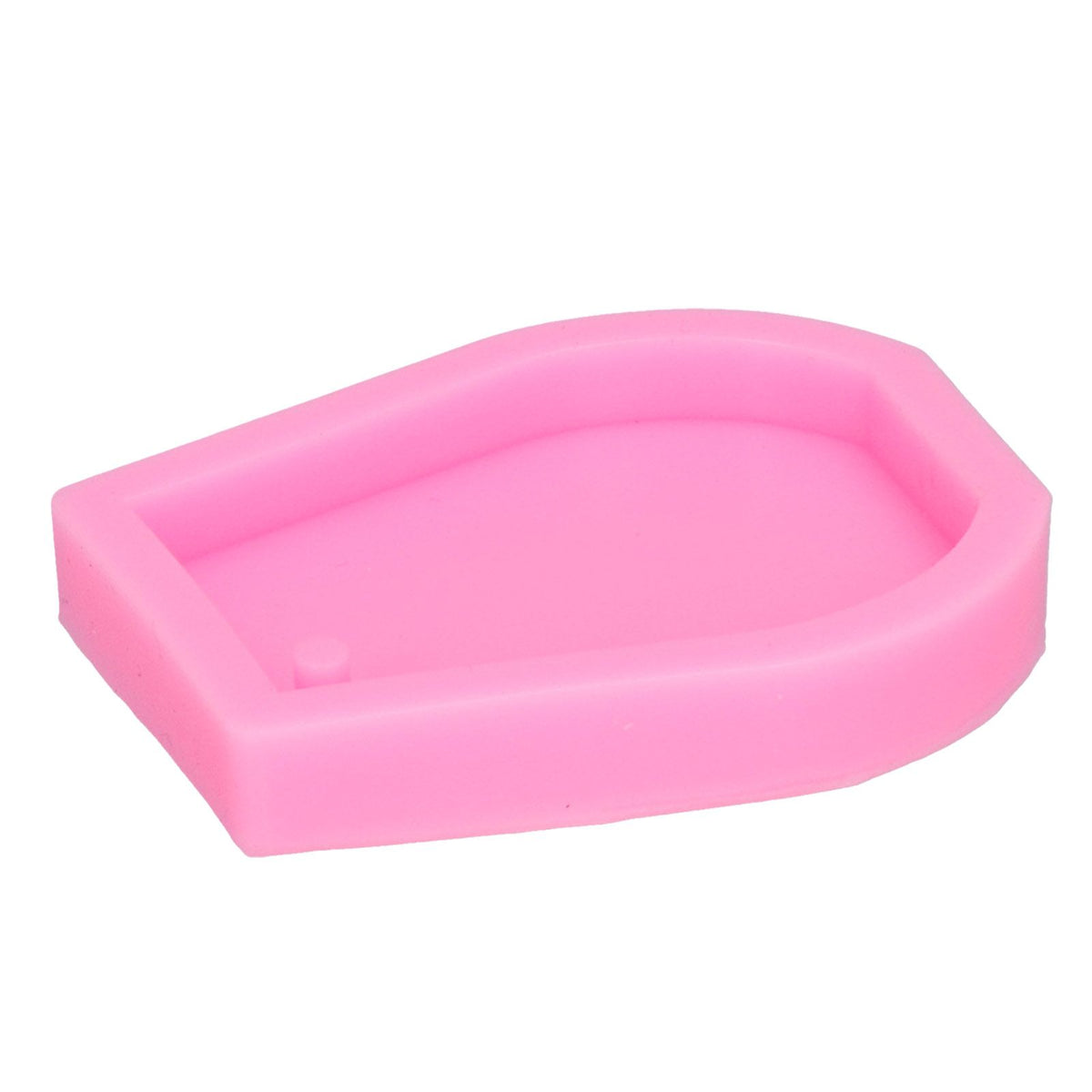 Silicone mold shaped like a wine glass for fondant or chocolate cake decorations, suitable for temperatures from -40°C to 230°C.