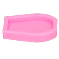 Silicone mold shaped like a wine glass for fondant or chocolate cake decorations, suitable for temperatures from -40°C to 230°C.