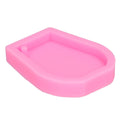 Silicone mold in wine glass shape for fondant or chocolate cake decorations, heat resistant from -40°C to 230°C, ideal for baking.