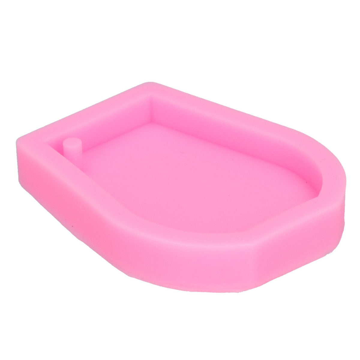 Silicone mold in wine glass shape for fondant or chocolate cake decorations, heat resistant from -40°C to 230°C, ideal for baking.