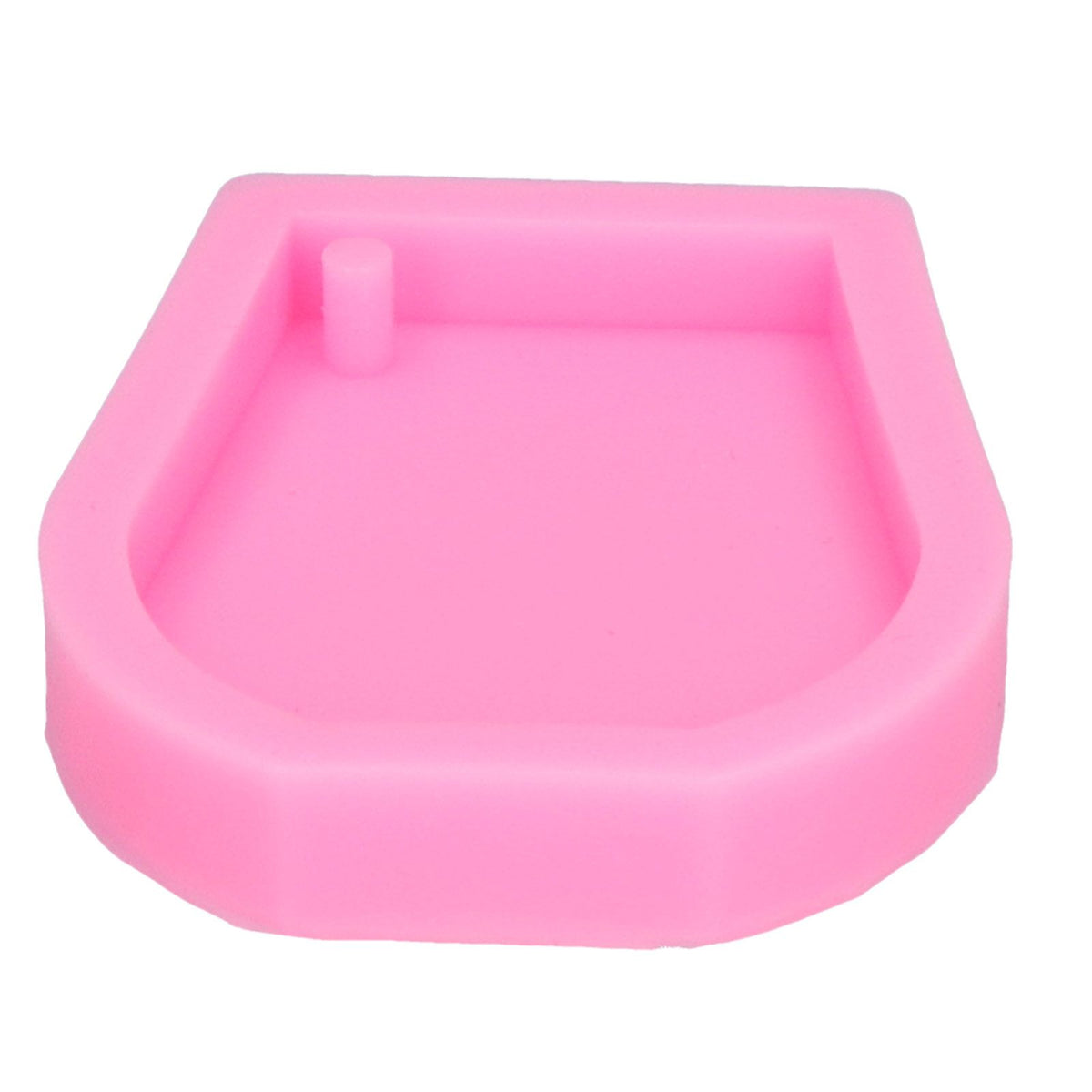 Silicone mold in wine glass shape for fondant or chocolate cake decoration, suitable for temperatures -40°C to 230°C.