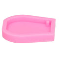 Silicone mold in wine glass shape for fondant or chocolate cake decoration, suitable for temperatures from -40°C to 230°C.