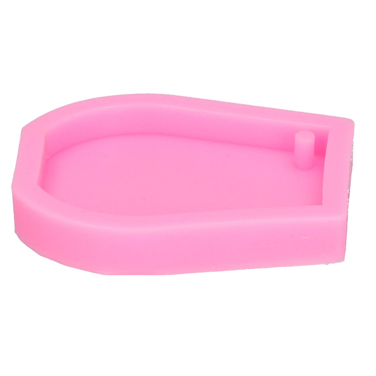 Silicone mold in wine glass shape for fondant or chocolate cake decoration, suitable for temperatures from -40°C to 230°C.