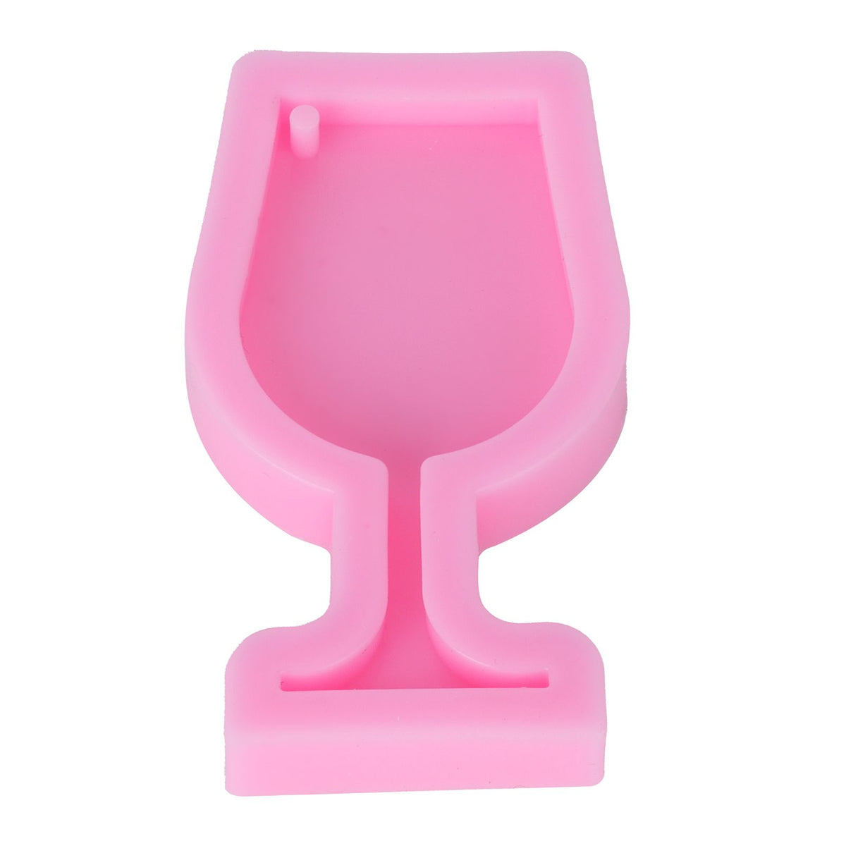 Food grade silicone wine cup-shaped fondant mold for mini candies or chocolates, non-toxic and odorless, suitable for baking.