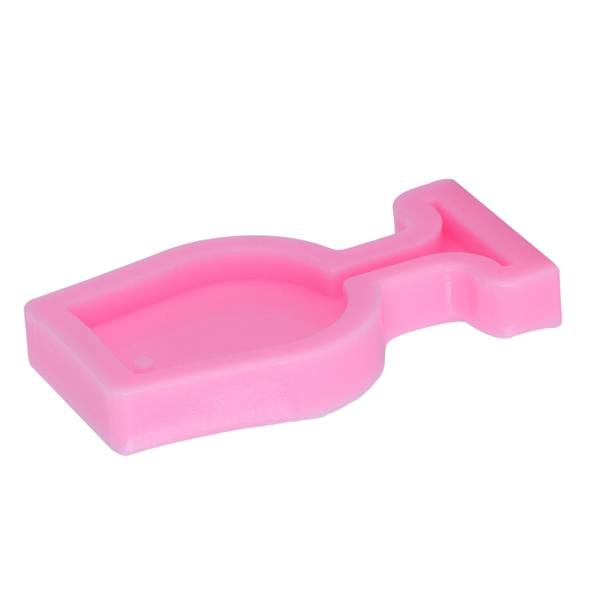 Food grade silicone wine cup-shaped fondant mold for mini candies and chocolates, non-toxic and odorless, ideal for baking and decorating.
