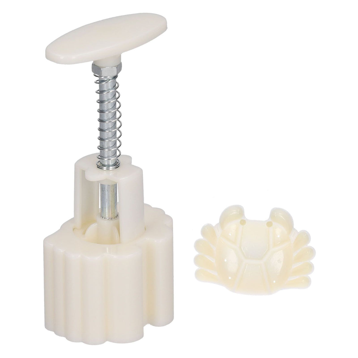 3D crab-shaped mooncake mold by Everything Baby for MidAutumn Festival, ideal for home mooncake making and pretend play.