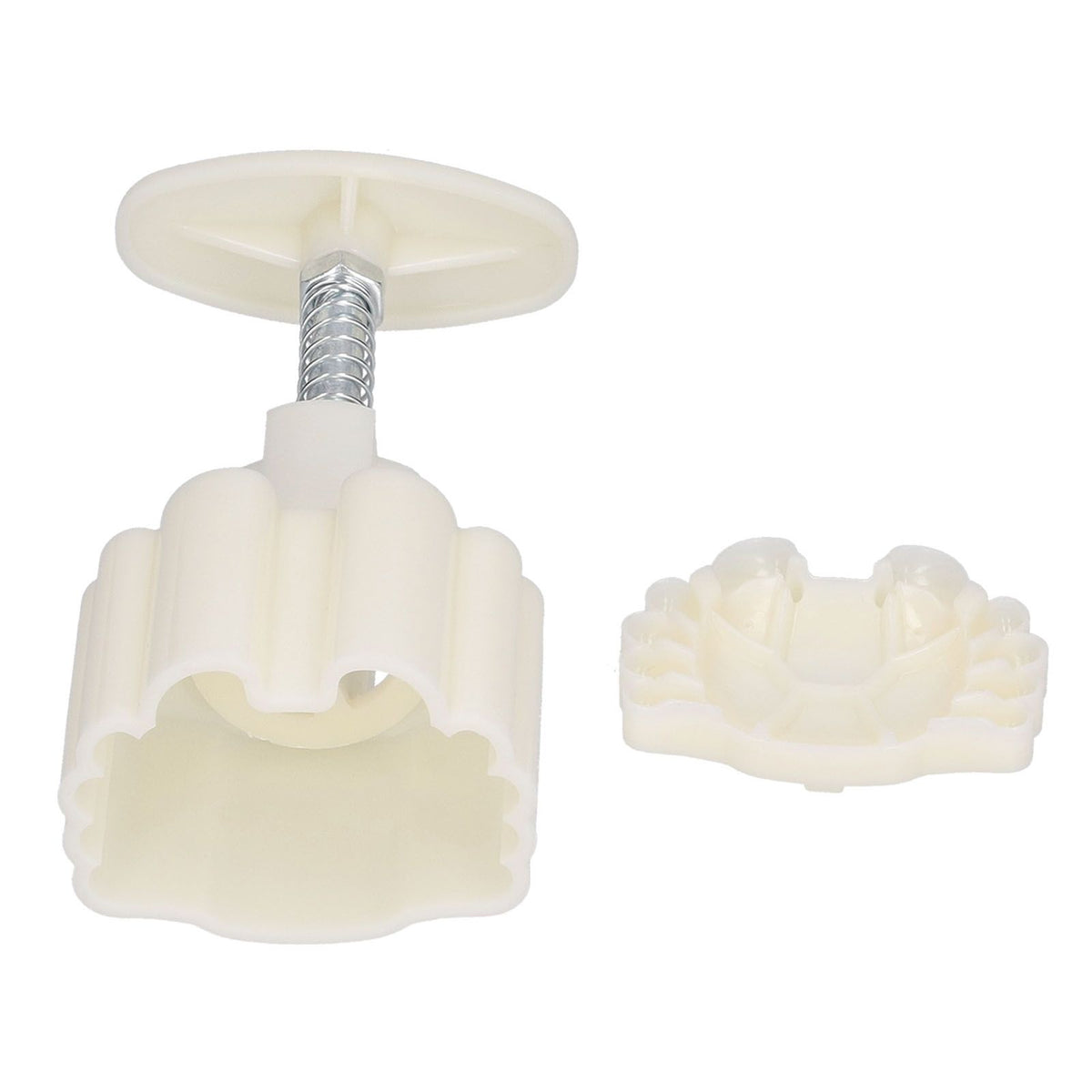 3D crab-shaped mooncake mold for MidAutumn Festival, made by Everything Baby, used for creating decorative mooncakes at home.