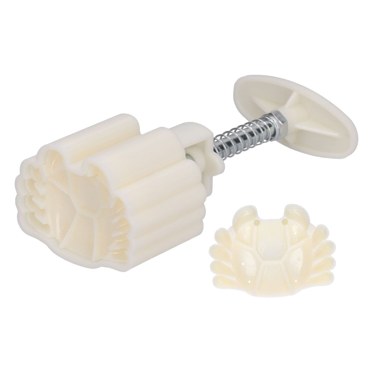 3D crab-shaped mooncake mold by Everything Baby for MidAutumn Festival, used for making decorative mooncakes at home.