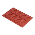 Baby moon-shaped 8-hole 3D chocolate cake mold by Everything Baby, ideal for pretend play and baking in home kitchens.