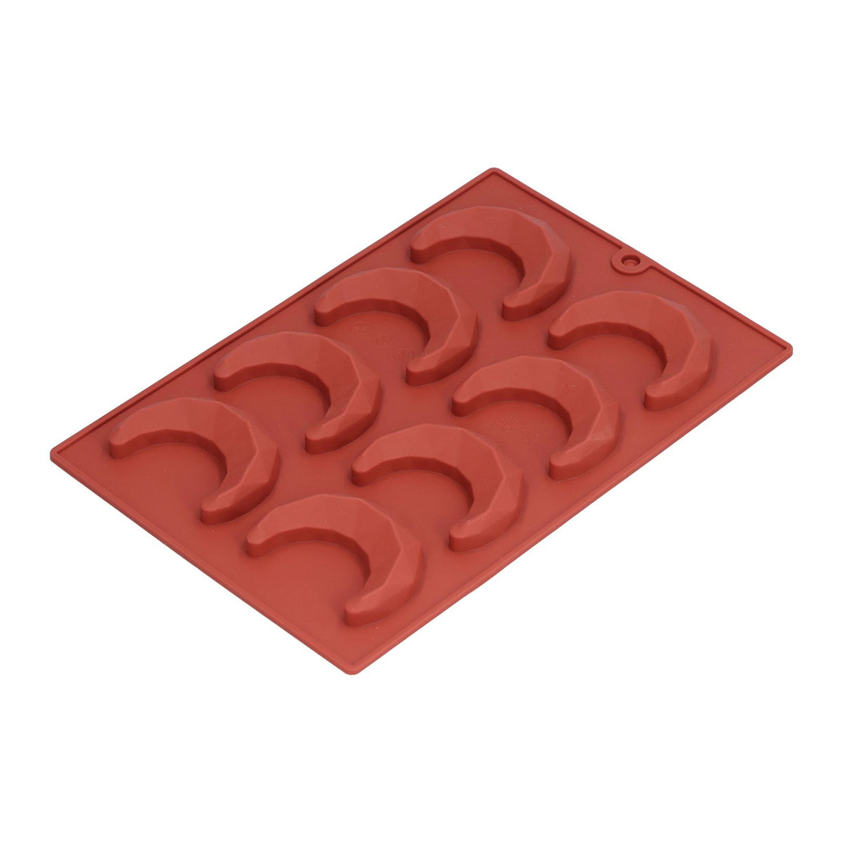Baby & Kids pretend play moon-shaped chocolate cake mold by Everything Baby, 8-hole 3D silicone mold for baking at home
