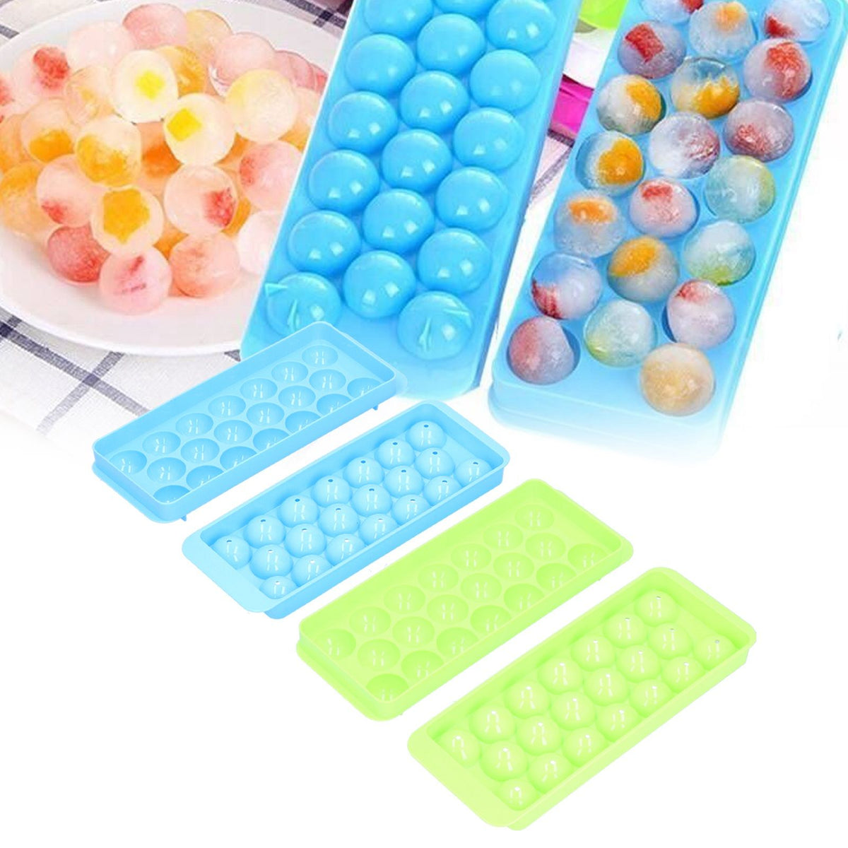 Everything Baby ice cream mold with lid, colorful plastic toy for pretend play in kids' kitchen and summer fun.