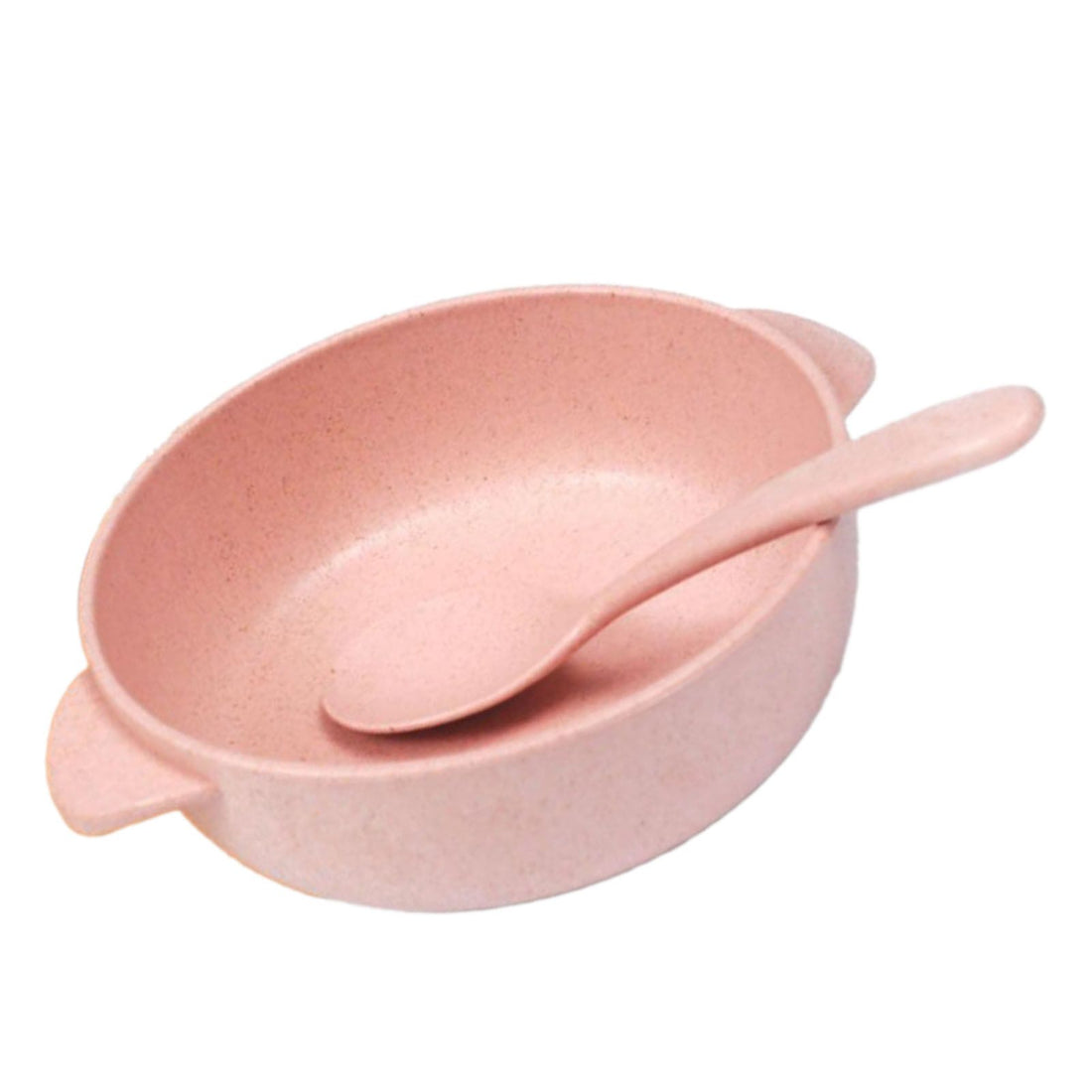 Kid's rugged dessert bowl with spoon from Everything Baby, eco-friendly, multifunctional, and designed for toddlers' feeding.