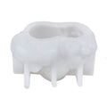 Silicone ice cube mould in roaring dragon shape for DIY home bar or party, featuring hanging design for easy use.