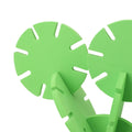 Cute cactus coaster with flowerpot holder, heat insulation, anti-slip, designed for home table decor and protecting surfaces.