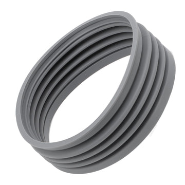 Silicone Bellow Single Dose Hopper Bellow Food Grade Coffee Bean Blowing Hopper Bellow for Barista Express Grey