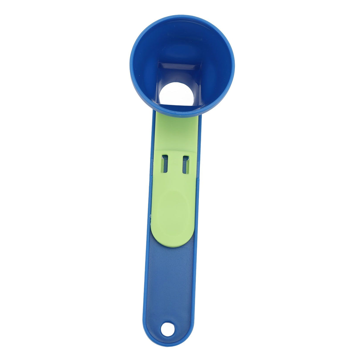 Creative plastic spoon funnel for baby feeding, anti-spill design, ideal for protein powder, yolk separation, and nursing accessories.