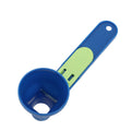 Plastic spoon funnel for protein powder and yolk separation, designed for baby feeding and kitchen use, by Everything Baby.