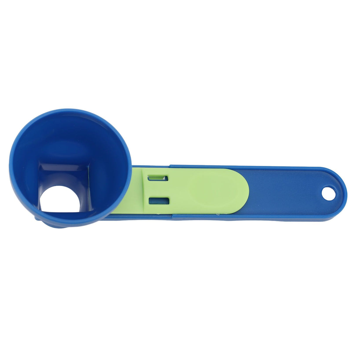 Creative plastic spoon funnel for baby feeding, anti-spill design for protein powder and yolk separation, by Everything Baby.