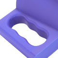 Stylish purple reusable insulated ice cream pint holder with handle, designed for yogurt and frozen desserts by Everything Baby.