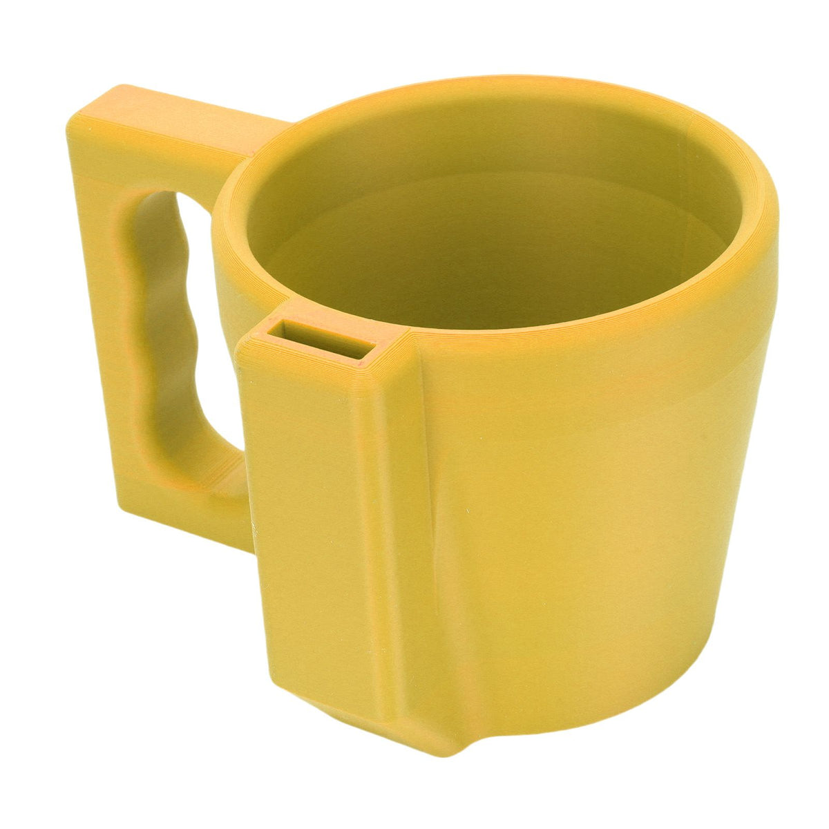 Yellow reusable insulated ice cream pint holder with stylish look, ideal for yogurt, frozen desserts, and keeping treats cold.