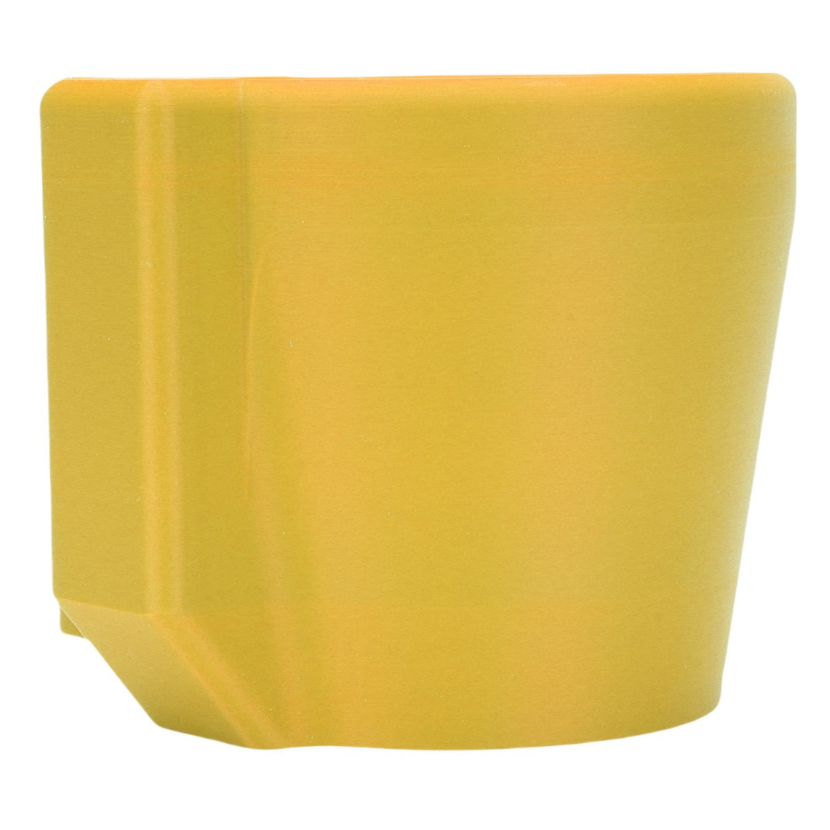 Yellow reusable insulated ice cream pint holder by Everything Baby, stylish and multifunctional for yogurt and frozen desserts.