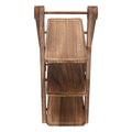 Wooden 3-tier serving tray with cupcake display, farmhouse style, suitable for kids' tables and kid's furniture by Everything Baby