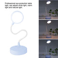 Blue mini desktop LED night light for kids, rechargeable USB table light suitable for students and children's desks by Everything Baby.