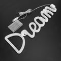Colorful LED night light in whimsical dream shape for kids' bedrooms and play areas, ideal for imaginative pretend play.