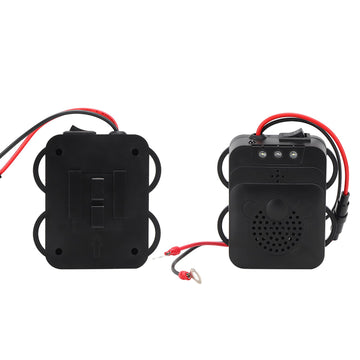 LED strobe light for vehicle-mounted rat repeller, ultrasonic electronic mouse expeller, 12V, suitable for ride-on cars and go-karts.