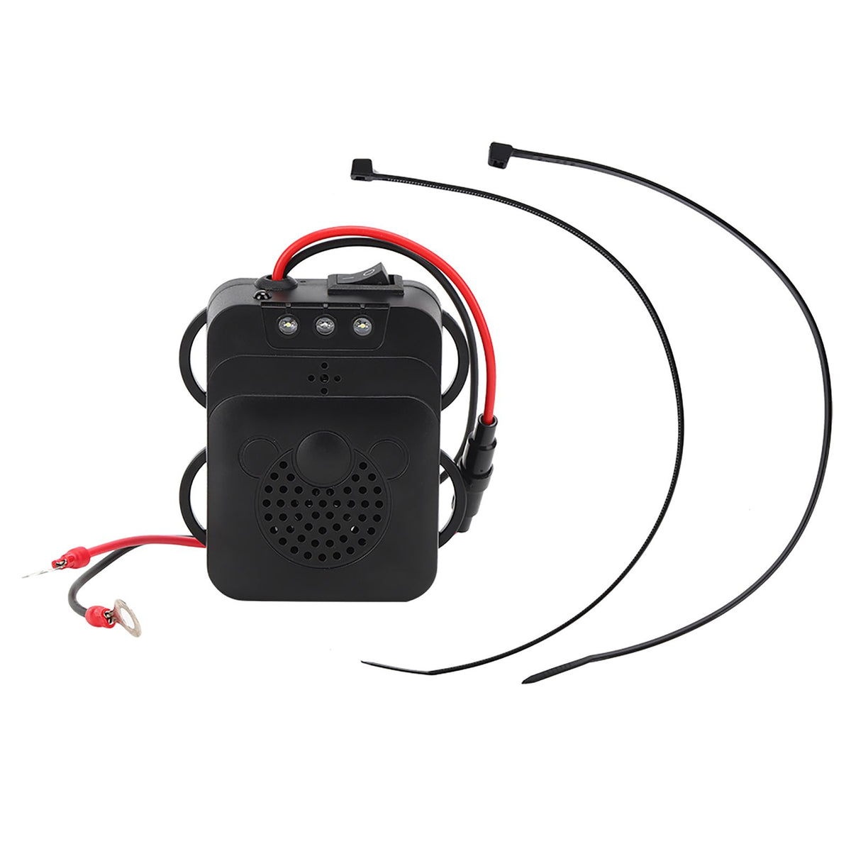 LED strobe light for vehicle-mounted rat repeller, ultrasonic mouse expeller, 12V electronic pest control device in ride-on car.