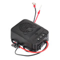 LED strobe light and ultrasonic rat repeller device mounted on a vehicle for pest control, 12V electronic rat repellent.