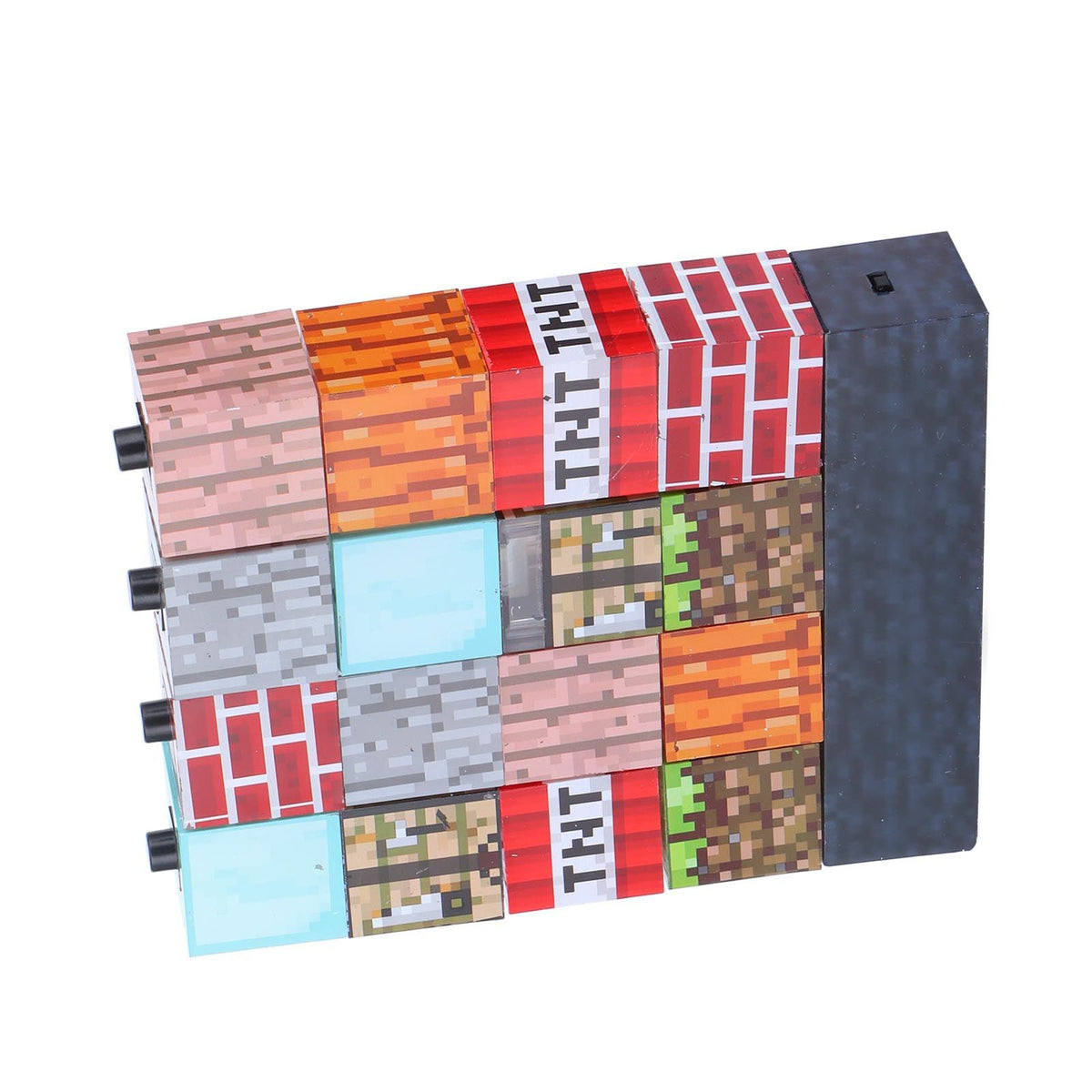 Building Block Lamp USB night light by Everything Baby, square splicing design, suitable for kids' bedrooms and playrooms.