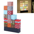 Building Block Lamp USB night light for kids, innovative square splicing design, suitable for children and baby room decor