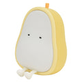 Cartoon pear-shaped LED night light made of silicone, suitable for children's bedrooms and play areas, by Everything Baby.
