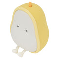Cartoon pear-shaped LED night light made of silicone, ideal for children's bedrooms and living rooms, by Everything Baby.