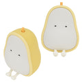 Cartoon pear-shaped LED night light made of silicone, suitable for children's bedrooms and living rooms, from Everything Baby.