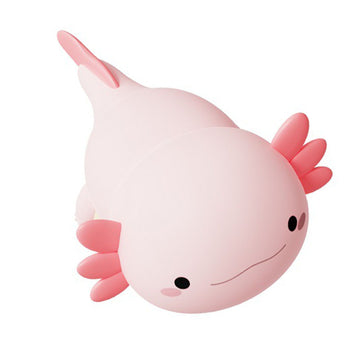 Silicone Night Light USB Rechargeable Timing Touch Control Eye Caring Adorable Axolotl Night Light