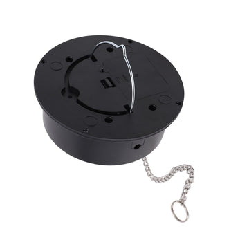 Battery-powered mirror ball motor with remote, designed for party and wedding decorations, featuring multi-light effects for festive occasions.