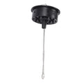 Battery-powered mirror ball motor with remote control, designed for party and wedding decor, featuring multi-light effects.
