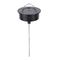 Battery-powered mirror ball motor with remote control, featuring multi-light effects, designed for party and wedding decorations.