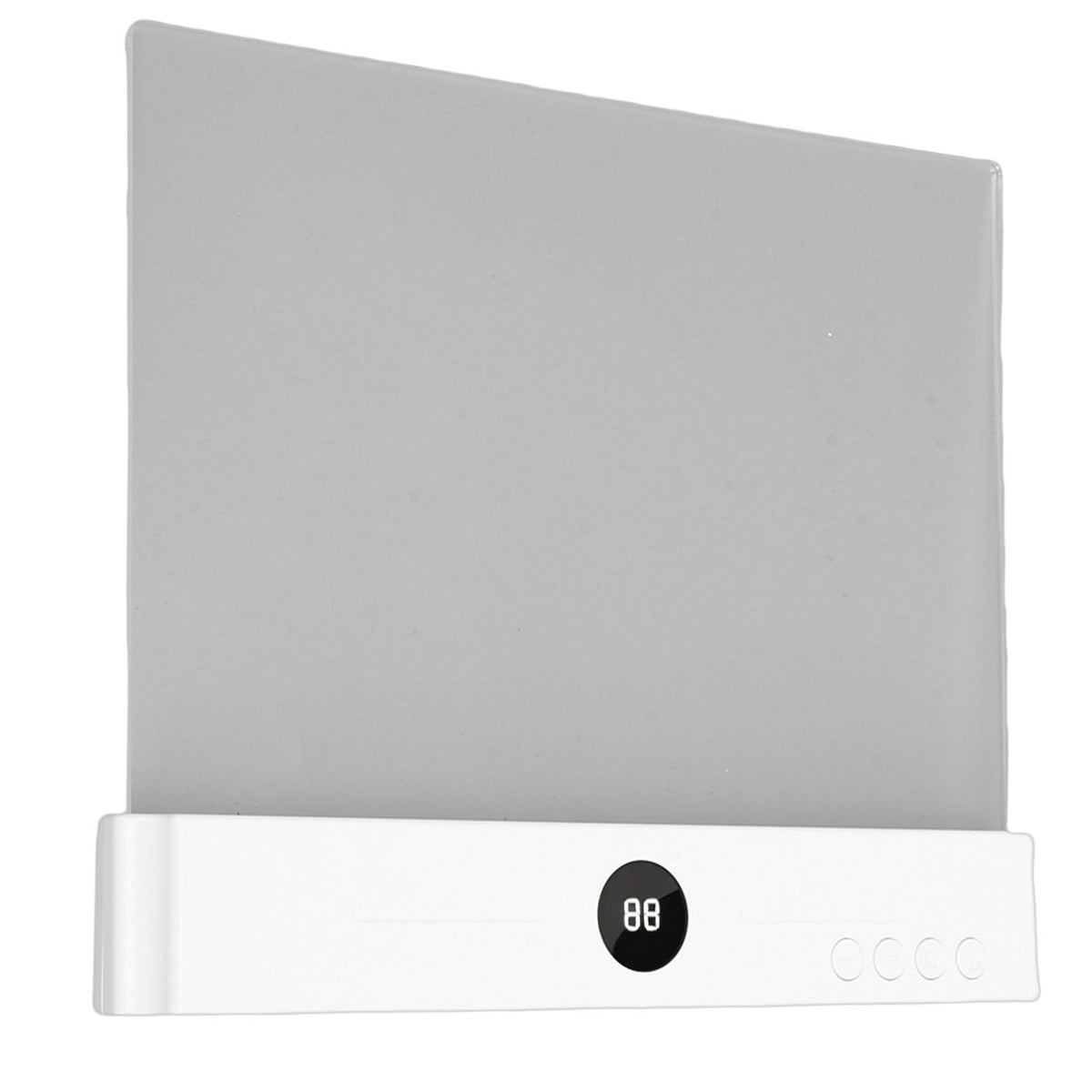 LED Flat Book Light by Everything Baby, rechargeable dimmable reading light with 3 color options, ideal for kids' desks and study areas.