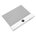 LED flat book light by Everything Baby, rechargeable with 3 color options, dimmable, featuring timer on kid's desk for reading.