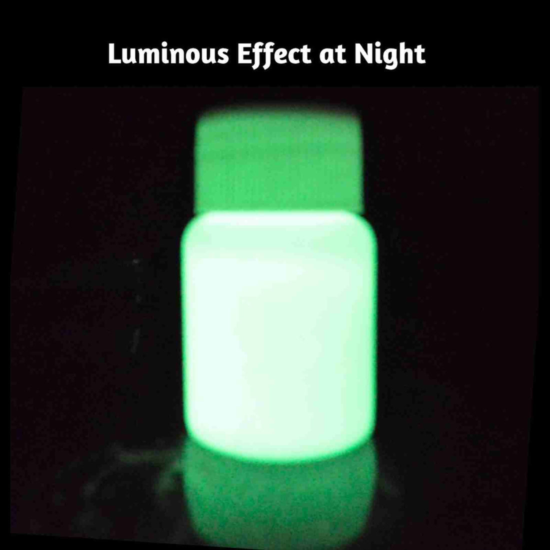 Bright 20g glow in the dark fluorescent acrylic paint by Everything Baby, perfect for kids' arts, crafts, and luminous painting projects.