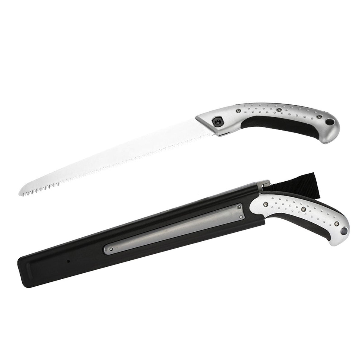 Portable 270mm hand saw by Everything Baby, ideal for pruning and gardening; features a lightweight, practical design for outdoor use.