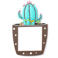Cute luminous cartoon cactus sticker from Everything Baby, perfect for kids' bedroom or living room decor, ideal for pretend play.