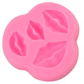 Pink silicone lip-shaped cake mold for baking, perfect for parties, by Everything Baby, designed for creative cake decorating.