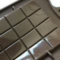 Square silicone chocolate mold from Everything Baby, perfect for baking and pretend play toy cake crafting.
